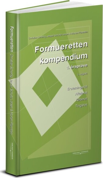 Formueretten 1  årsprøve   Christian Scherfig   Bog