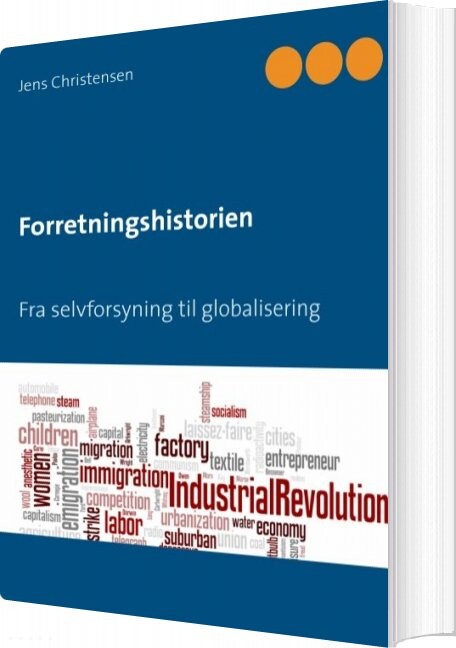 Forretningshistorien   Jens Christensen   Bog