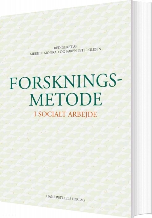 Forskningsmetode I Socialt Arbejde   Merete Monrad   Bog