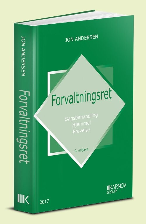 Forvaltningsret   Jon Andersen   Bog
