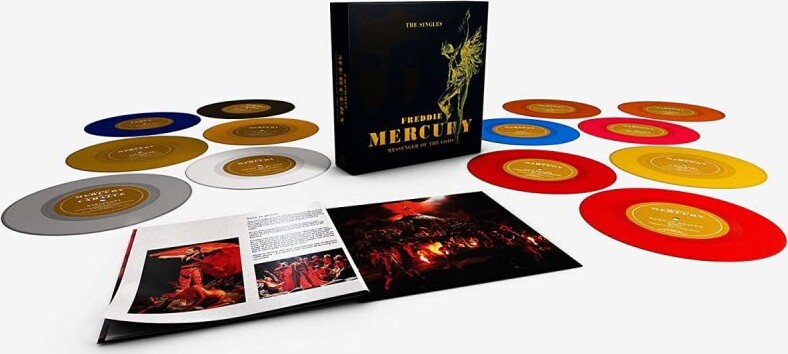 Freddie Mercury   Messenger Of The Gods   The Singles Collection   7 Quot    Vinyl Lp