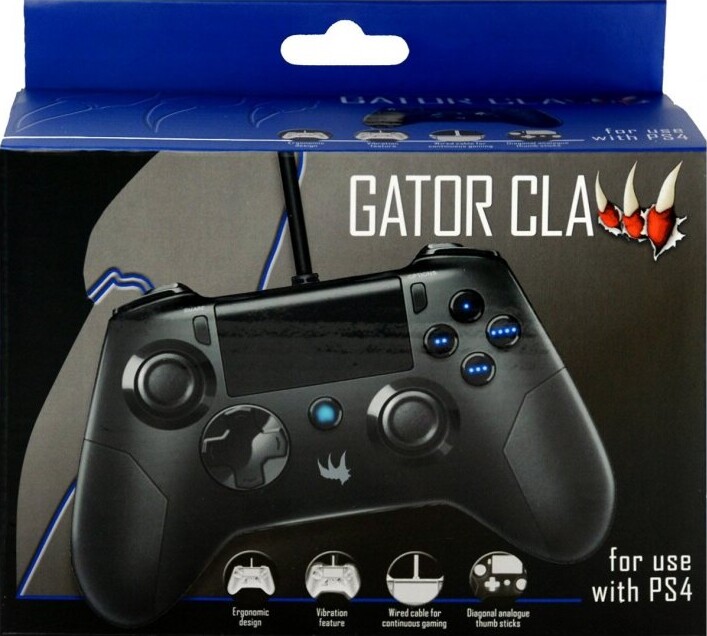 Gator Claw   Ps4   Playstation 4 Controller   Sort   Kablet