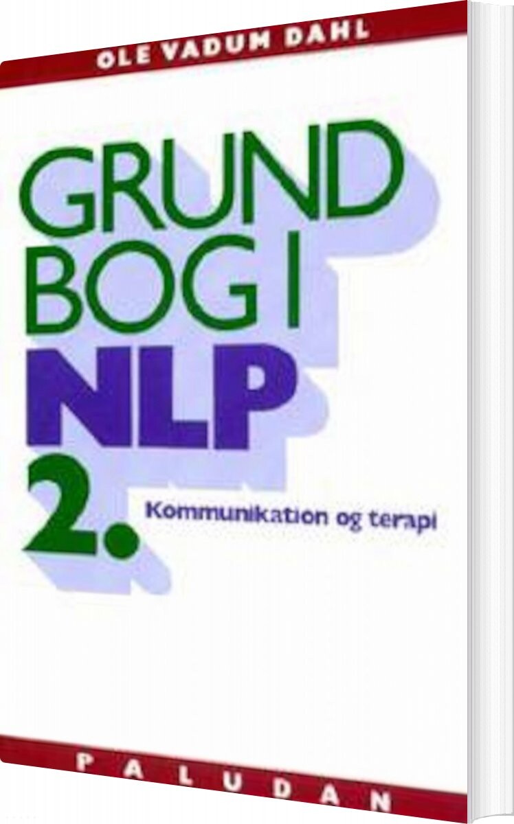 Grundbog I Nlp Kommunikation Og Terapi   Ole Vadum Dahl   Bog