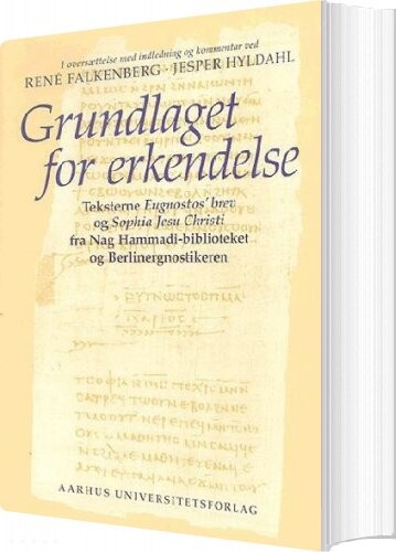 Grundlaget For Erkendelse   Bog