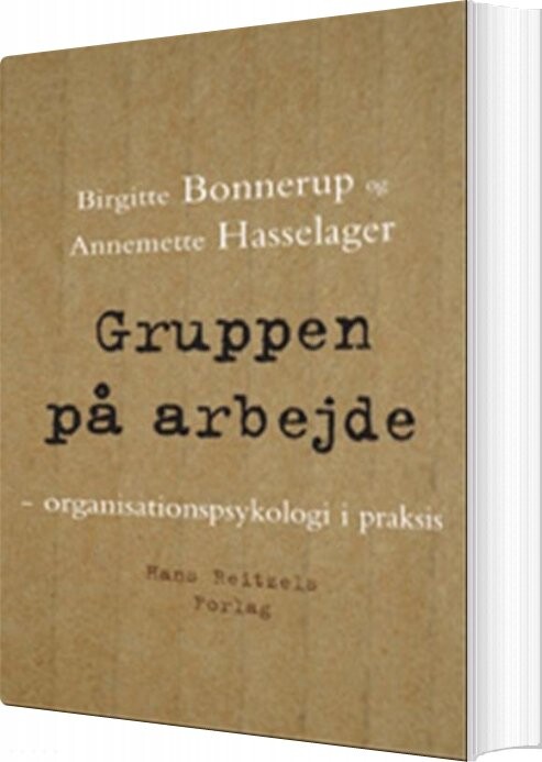 Gruppen På Arbejde   Annemette Hasselager   Bog
