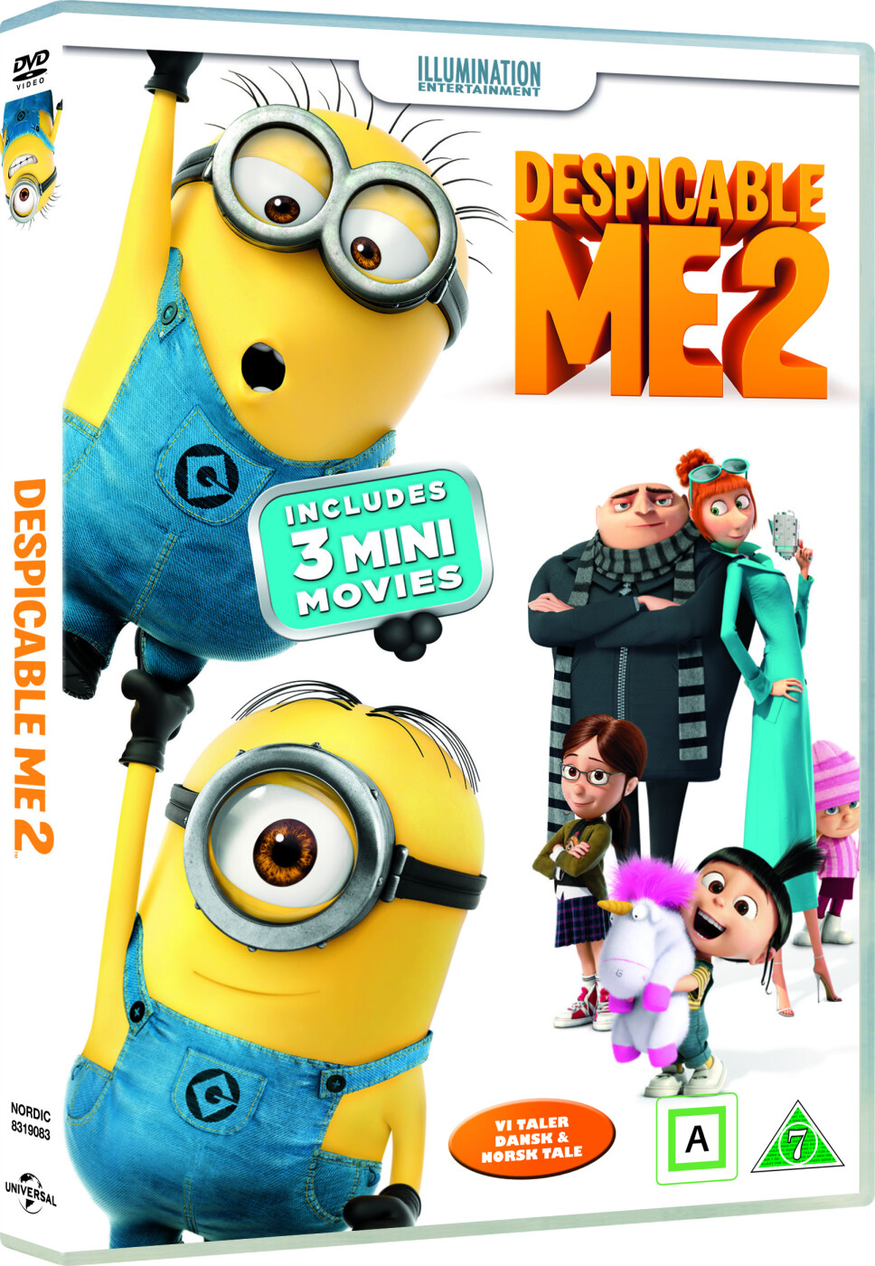 Grusomme Mig 2   Despicable Me 2   Dvd   Film