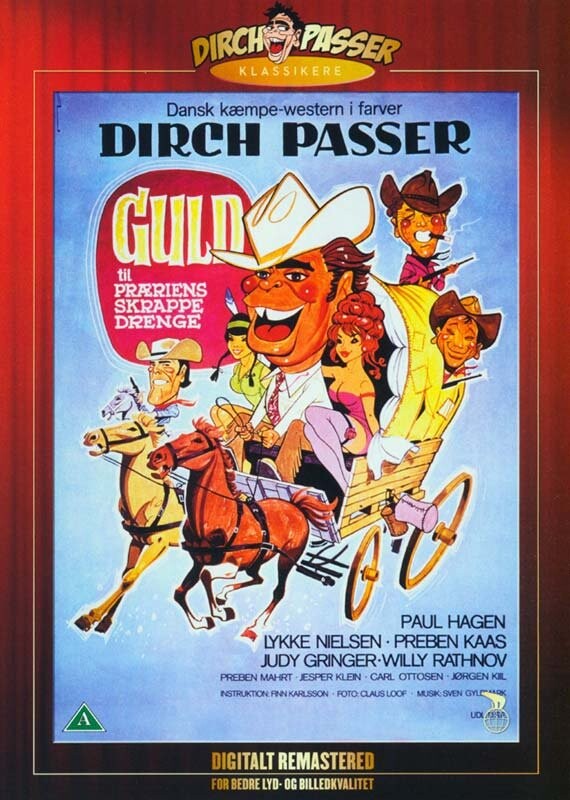 Guld Til Præriens Skrappe Drenge   Dvd   Film