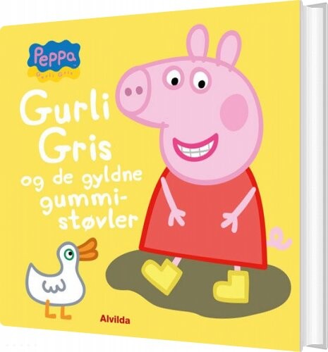Gurli Gris Og De Gyldne Gummistøvler   Bog