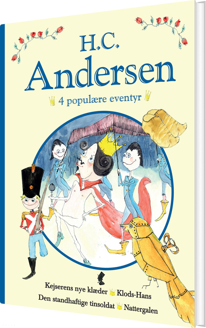H  C  Andersen   4 Populære Eventyr Blå   H C  Andersen   Bog