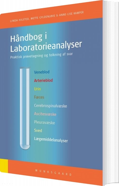 Håndbog I Laboratorieanalyser   Anne Lise Kamper   Bog