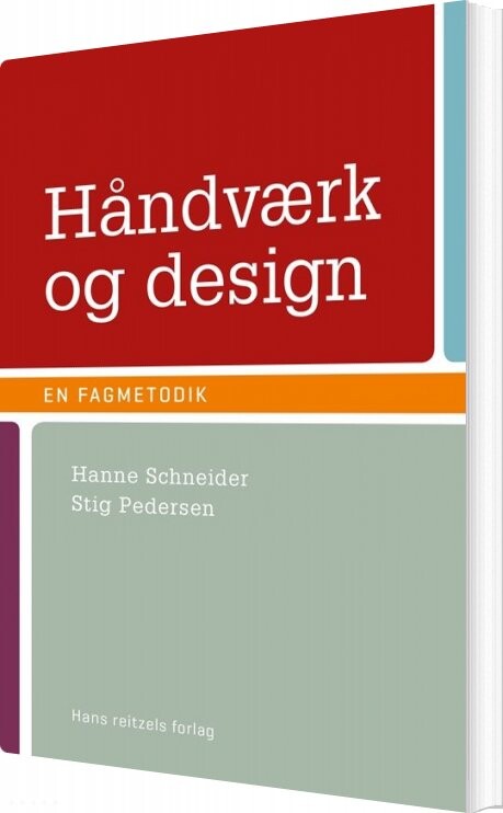 Håndværk Og Design   En Fagmetodik   Stig Pedersen   Bog