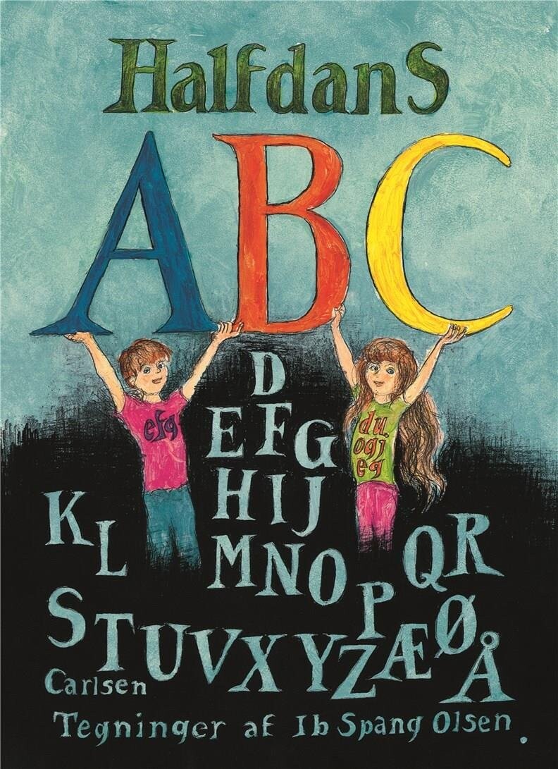 Halfdans Abc  Jubilæumsudgave   Halfdan Rasmussen   Bog