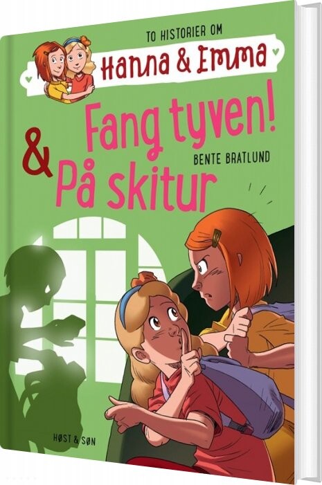 Hanna   Emma 5  Fang Tyven På Skitur   Bente Bratlund   Bog