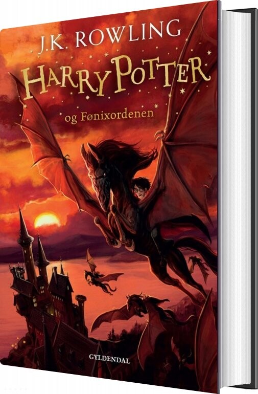 Harry Potter 5   Harry Potter Og Fønixordenen   J  K  Rowling   Bog