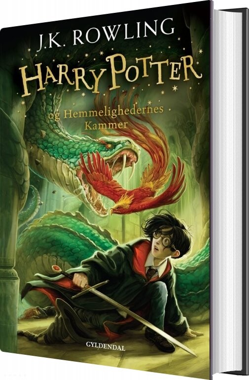Harry Potter 2   Harry Potter Og Hemmelighedernes Kammer   J  K  Rowling   Bog