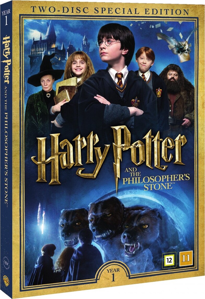 Harry Potter Og De Vises Sten   Film 1   Dvd   Film