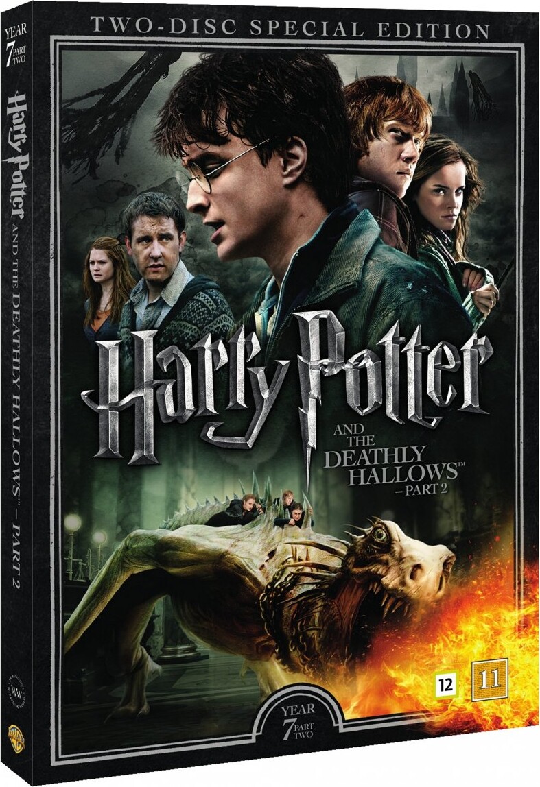 Harry Potter Og Dødsregalierne   Del 2   Film 7   Dvd   Film