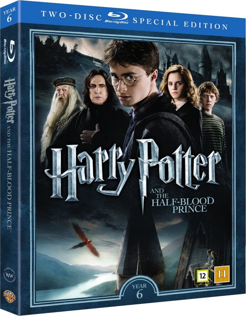 Harry Potter Og Halvblodsprinsen   Film 6   Blu Ray