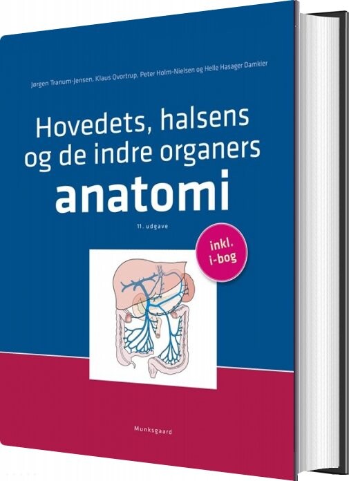 Hovedets  Halsens Og De Indre Organers Anatomi   Jørgen Tranum Jensen   Bog