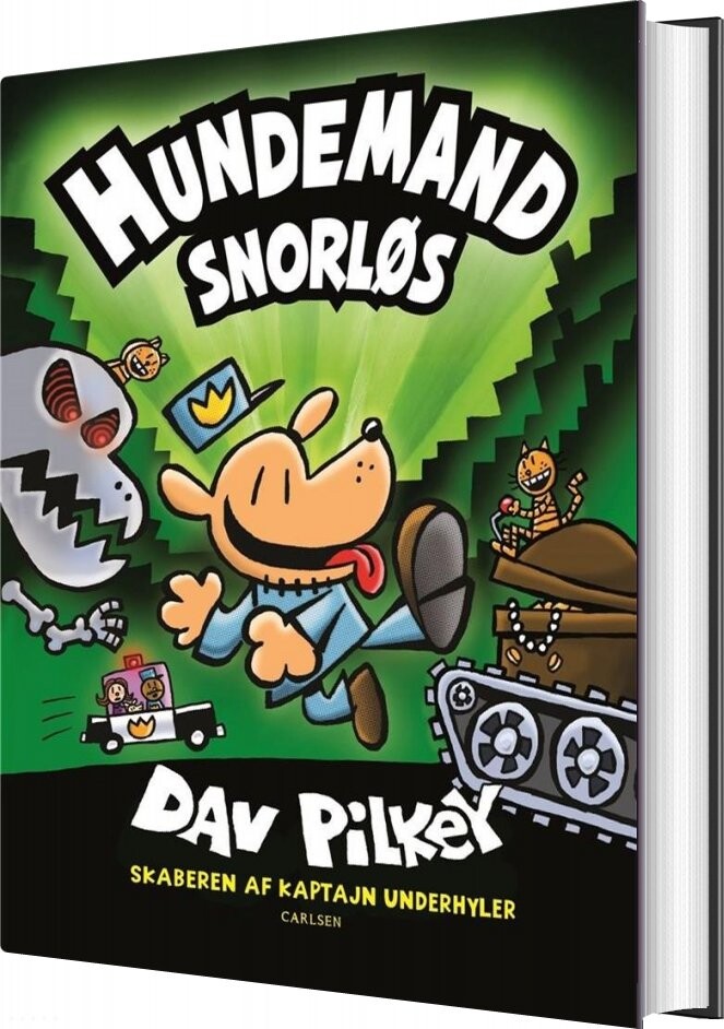 Hundemand 2   Snorløs   Dav Pilkey   Bog