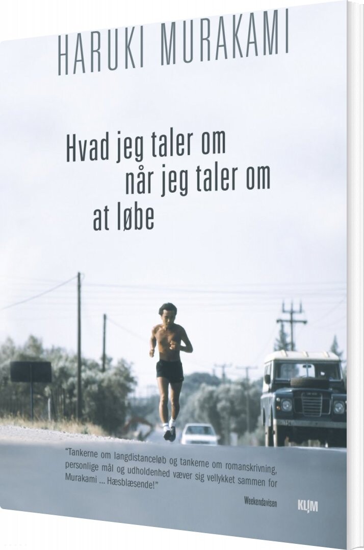 Hvad Jeg Taler Om Når Jeg Taler Om At Løbe   Haruki Murakami   Bog