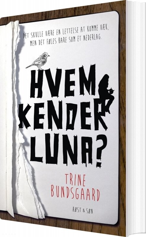 Hvem Kender Luna    Trine Bundsgaard   Bog