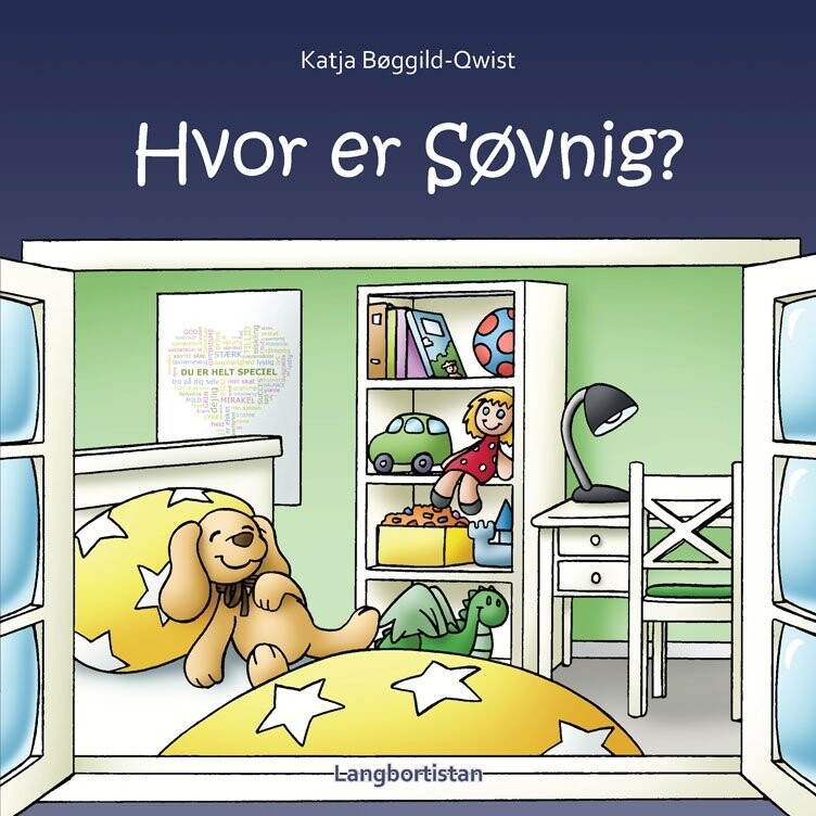 Hvor Er Søvnig    Katja Bøggild Qwist   Bog