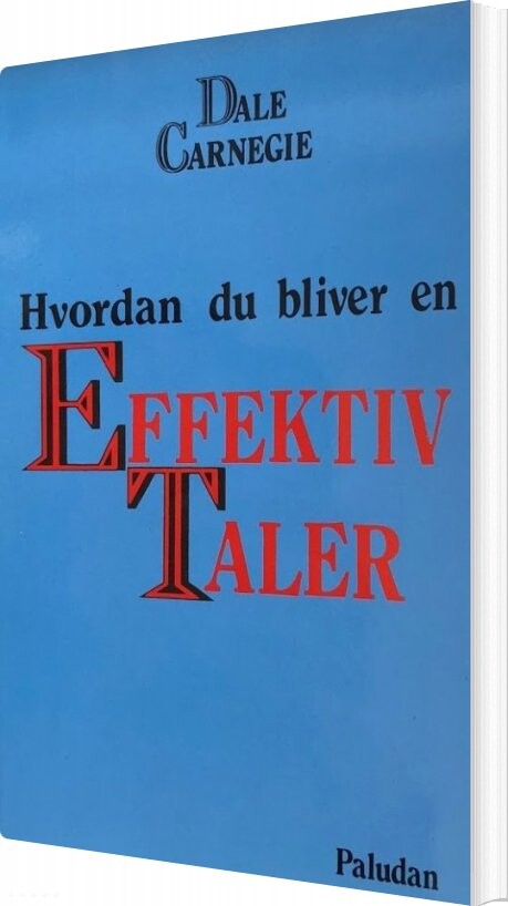 Hvordan Du Bliver En Effektiv Taler   Dale Carnegie   Bog