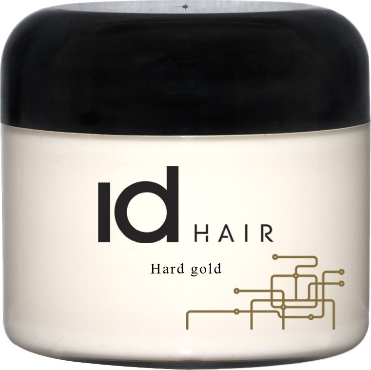 Id Hair   Hard Gold Hårvoks 100 Ml