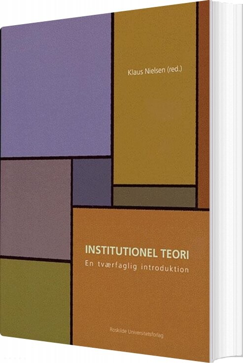 Institutionel Teori   Klaus Nielsen   Bog