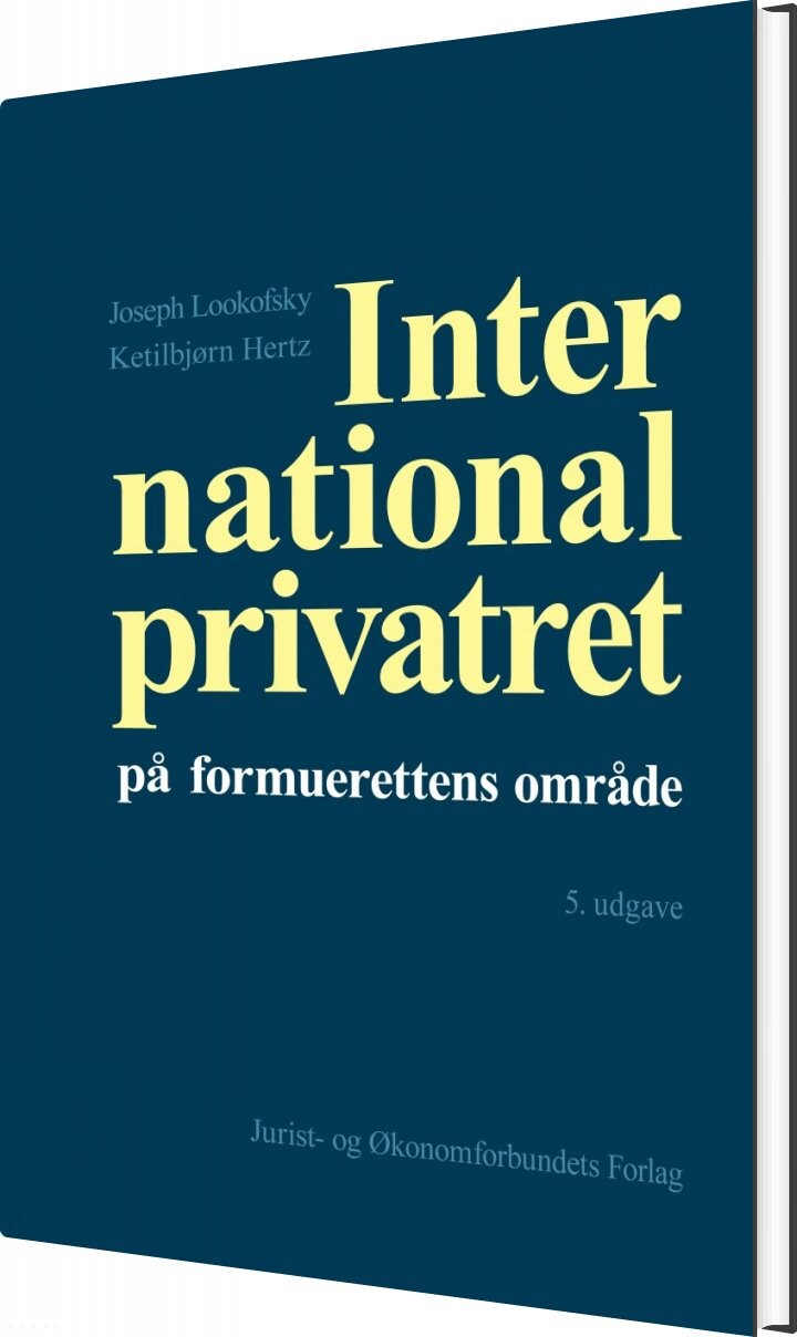 International Privatret   Ketilbjørn Hertz   Bog