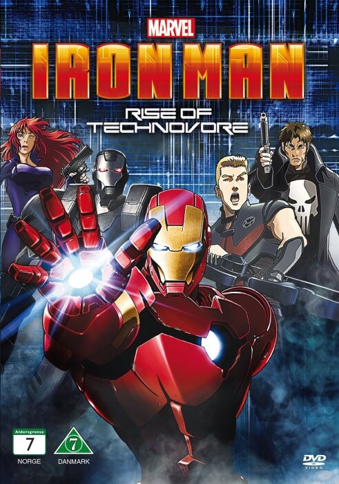 Iron Man: Rise Of Technovore   Dvd   Film