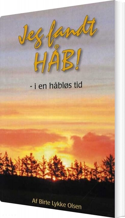 Jeg Fandt Håb    Birte Lykke Olsen   Bog