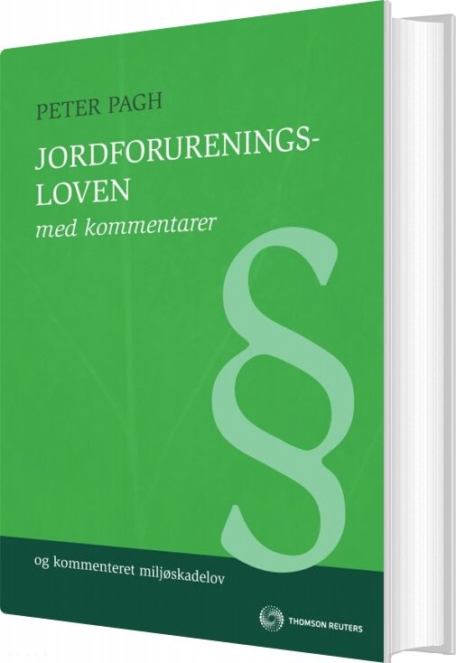 Jordforureningsloven Med Kommentarer   Peter Pagh   Bog