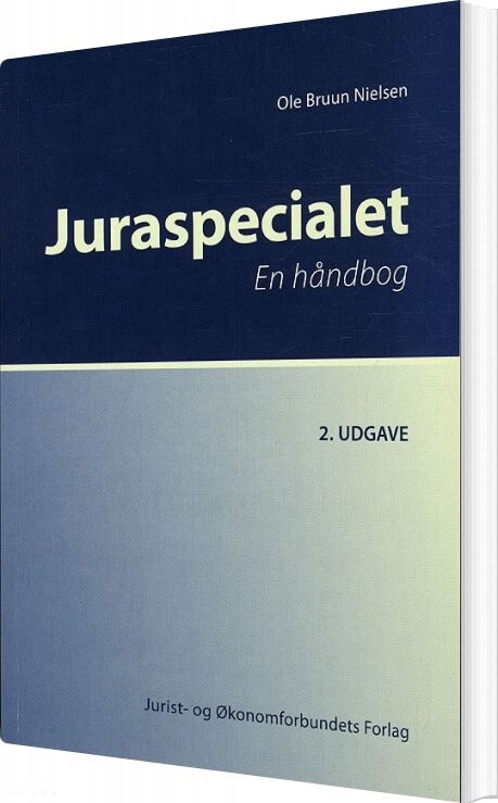 Juraspecialet   En Håndbog   Ole Bruun Nielsen   Bog