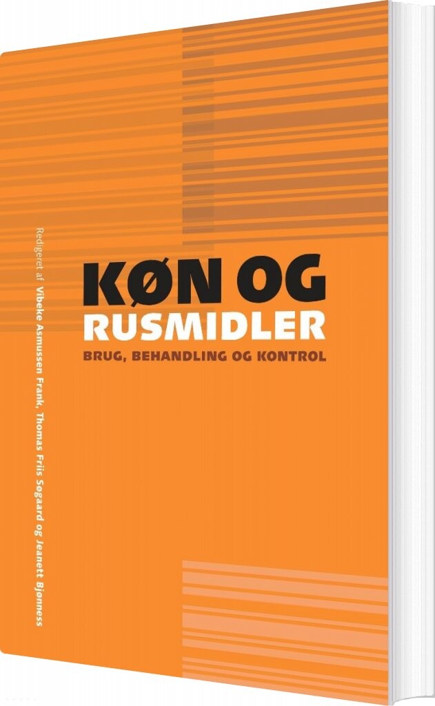 Køn Og Rusmidler   Vibeke Asmussen Frank   Bog