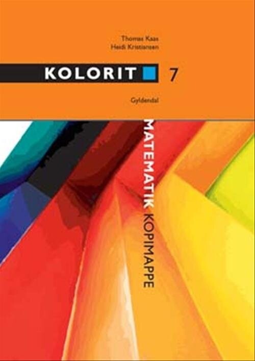 Kolorit 7  Klasse Kopimappe   Thomas Kaas   Bog