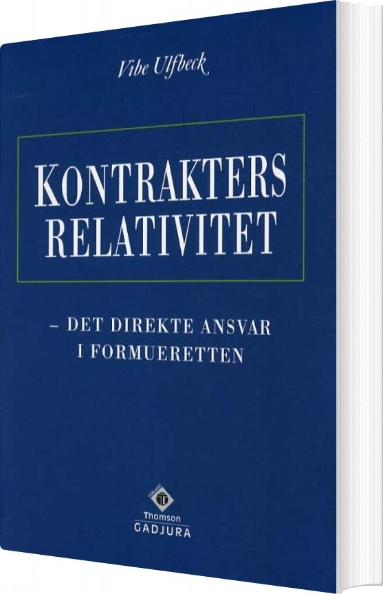 Kontrakters Relativitet   Vibe Ulfbeck   Bog