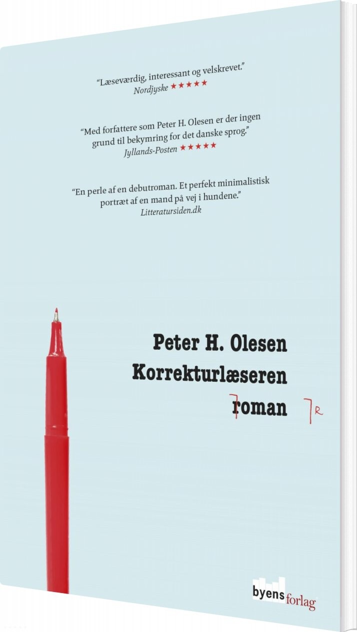 Korrekturlæseren   Peter H  Olesen   Bog