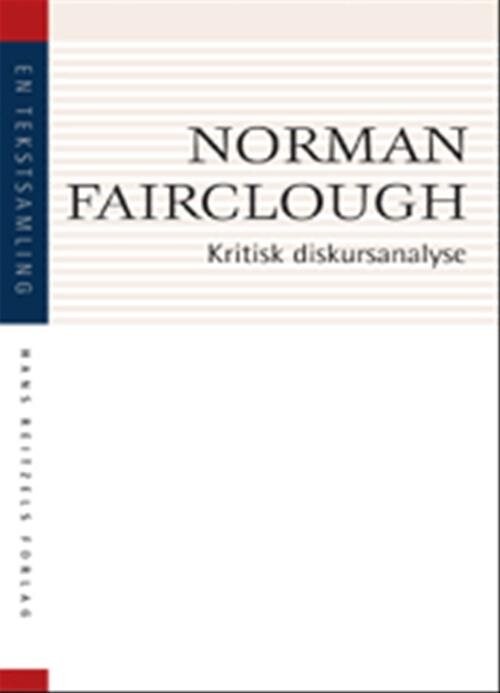 Kritisk Diskursanalyse   Norman Fairclough   Bog