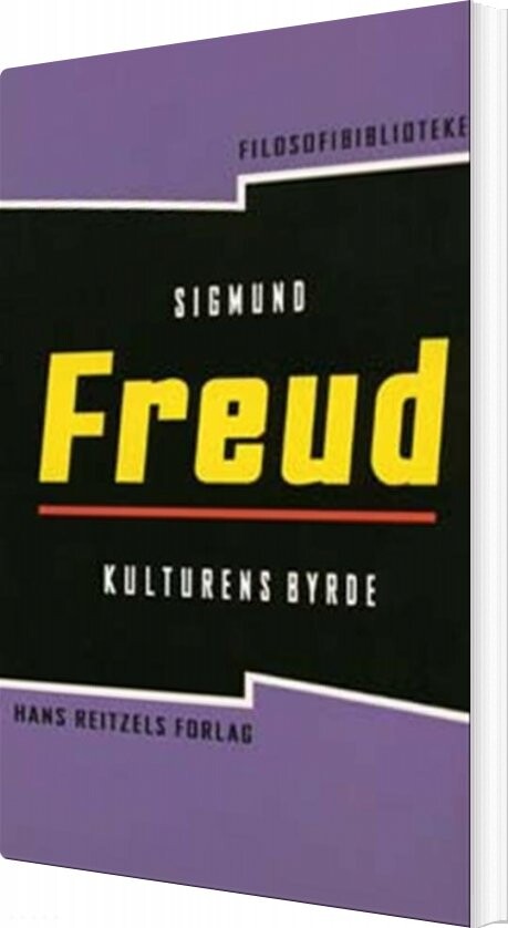 Kulturens Byrde   Sigmund Freud   Bog