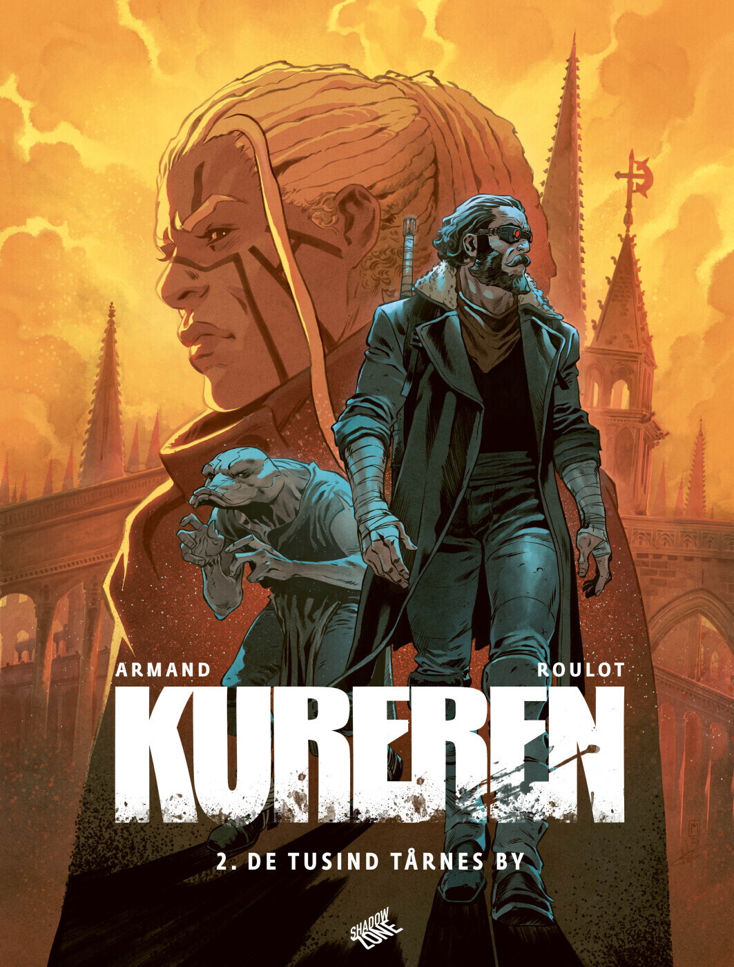 Kureren 2   De Tusind Tårnes By   Tristan Roulot   Bog