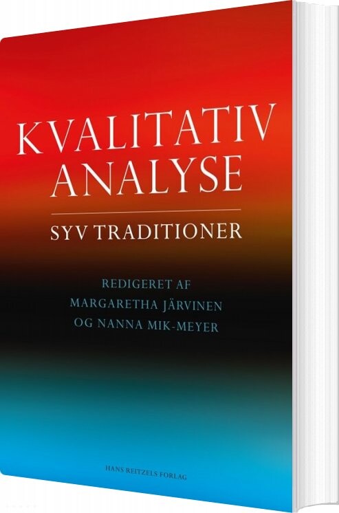 Kvalitativ Analyse   Søren Kristiansen   Bog