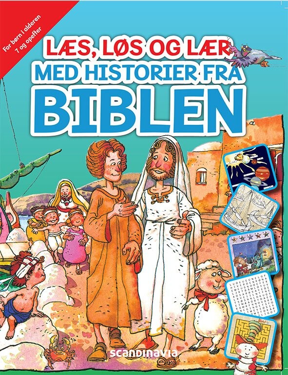 Læs  Løs Og Lær Med Historier Fra Biblen   Aktivitetsbog   Leah Jensen   Bog