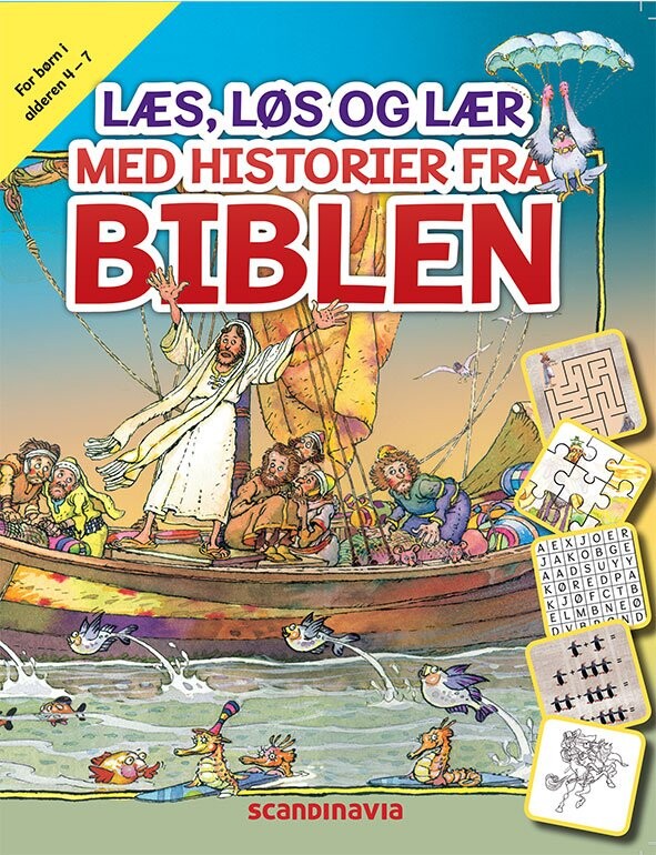 Læs  Løs Og Lær Med Historier Fra Biblen 4 7 år   Bog