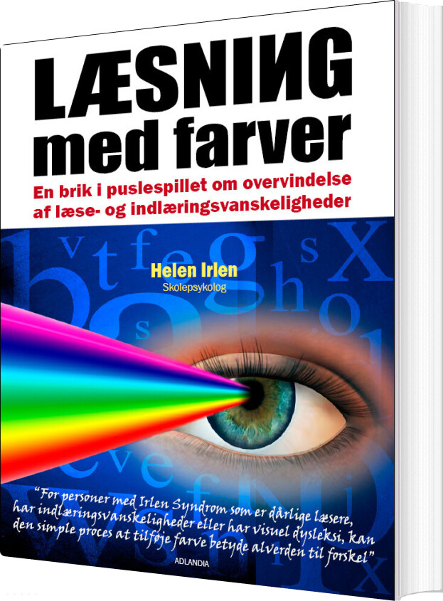 Læsning Med Farver   Helen Irlen   Bog