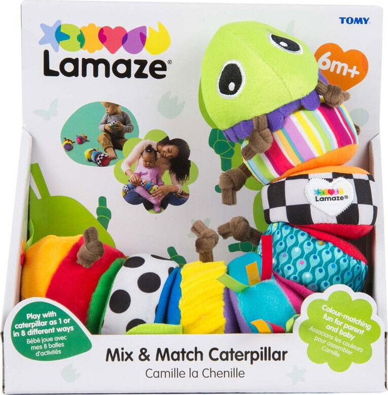 Lamaze Aktivitetslegetøj   Mix And Match Caterpillar