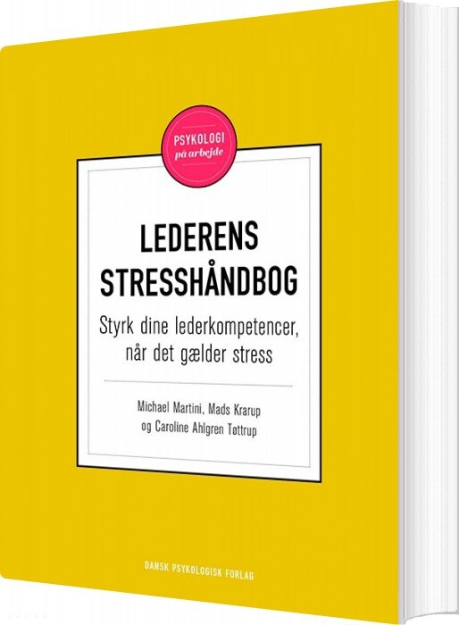 Lederens Stresshåndbog   Mads Krarup   Bog