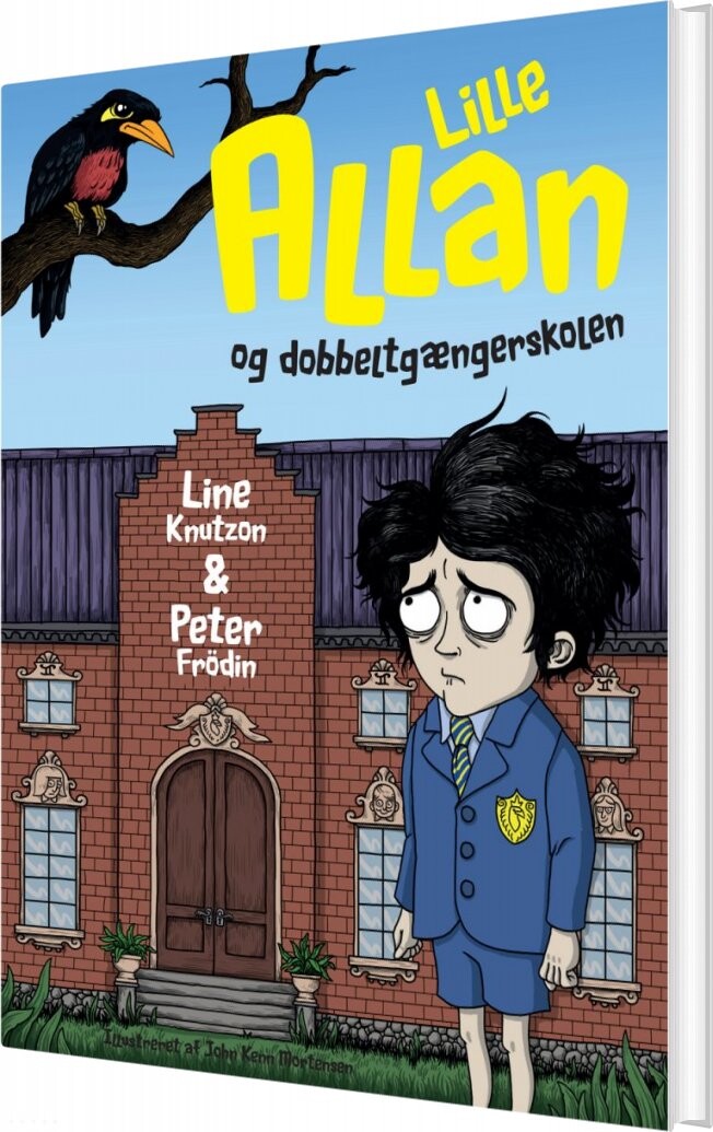 Lille Allan Og Dobbeltgængerskolen   Line Knutzon   Bog