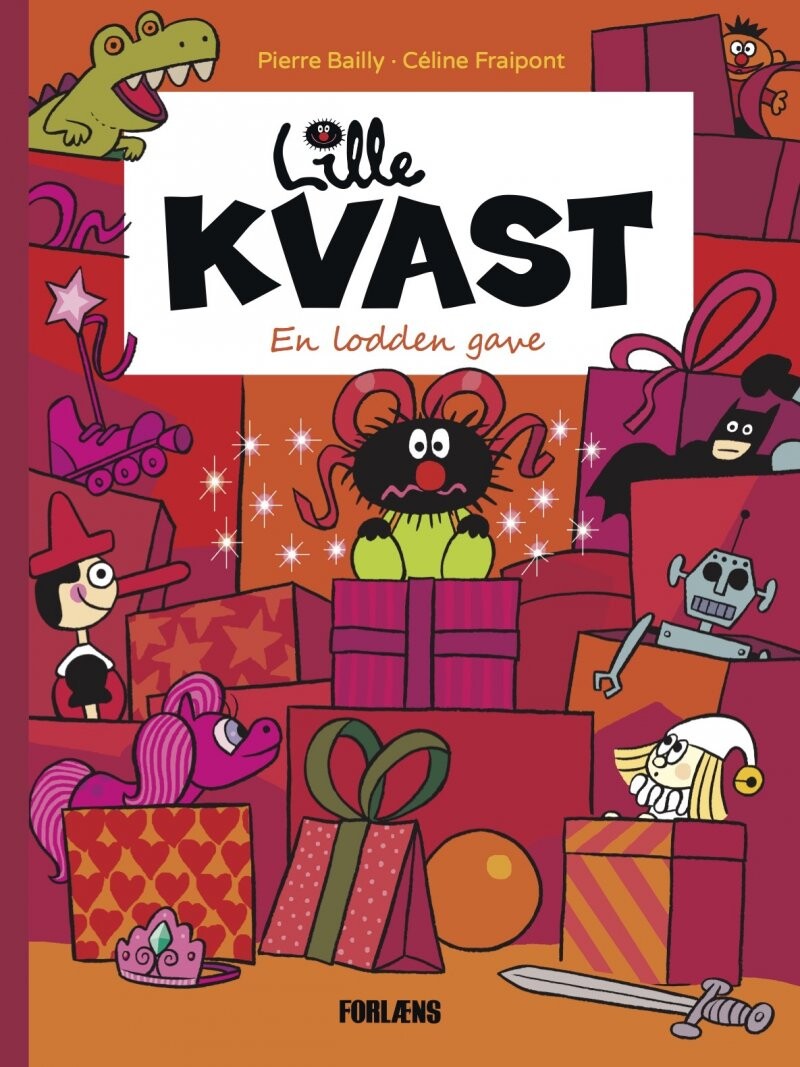 Lille Kvast   En Lodden Gave   Pierre Bailly   Bog